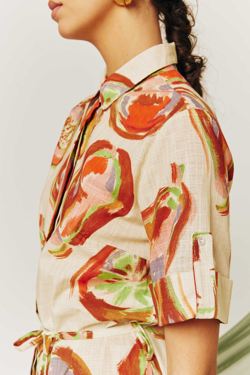 Benta Studio Paris Dress Fruta Pintadas