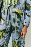 Benta Studio Duda Pants Um Pouco De Salada Azul