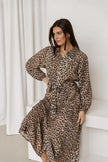 Betty Basics Lisa Leopard Shirt Dress Multi
