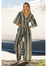 Load image into Gallery viewer, Cienna Hemi Cotton Pants Blue
