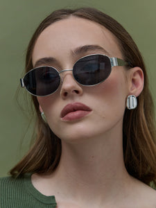 Lustre & Sage Lola Sterling Silver Plated Earrings
