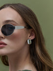 Lustre & Sage Lola Sterling Silver Plated Earrings