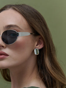 Lustre & Sage Lola Sterling Silver Plated Earrings