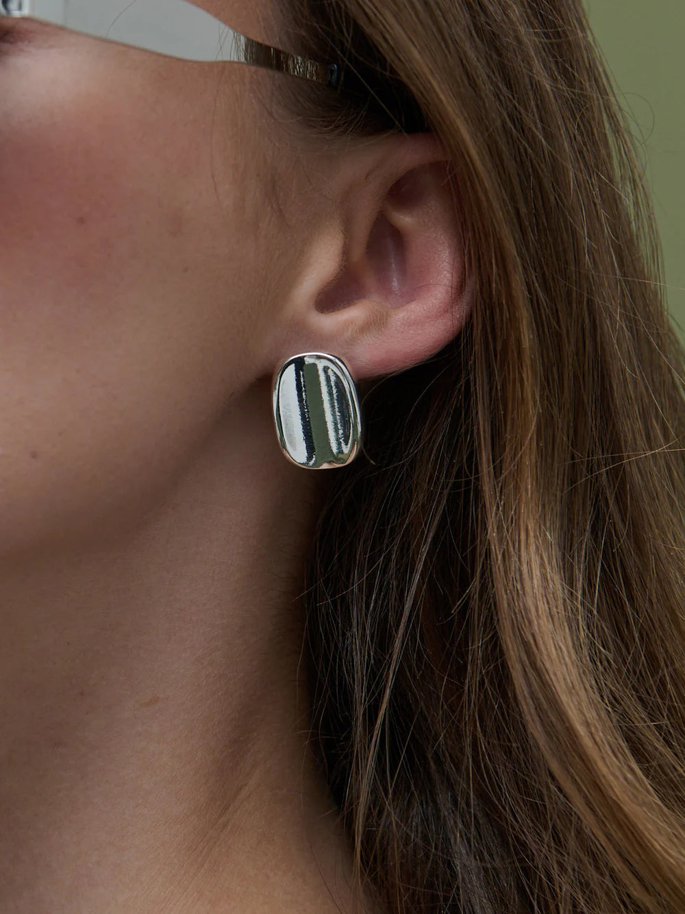 Lustre & Sage Lola Sterling Silver Plated Earrings