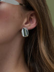 Lustre & Sage Lola Sterling Silver Plated Earrings