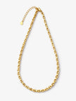 Lustre & Sage Vantage Rope 18k Gold Plated Necklace