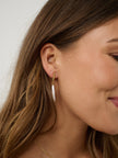 Lustre & Sage Saela Fresh Water Pearl Drop Earrings Gold