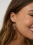Lustre & Sage Saela Fresh Water Pearl Drop Earrings Gold