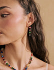 Lustre & Sage Selah Multicolour 18K Gold Plated Drop Earrings