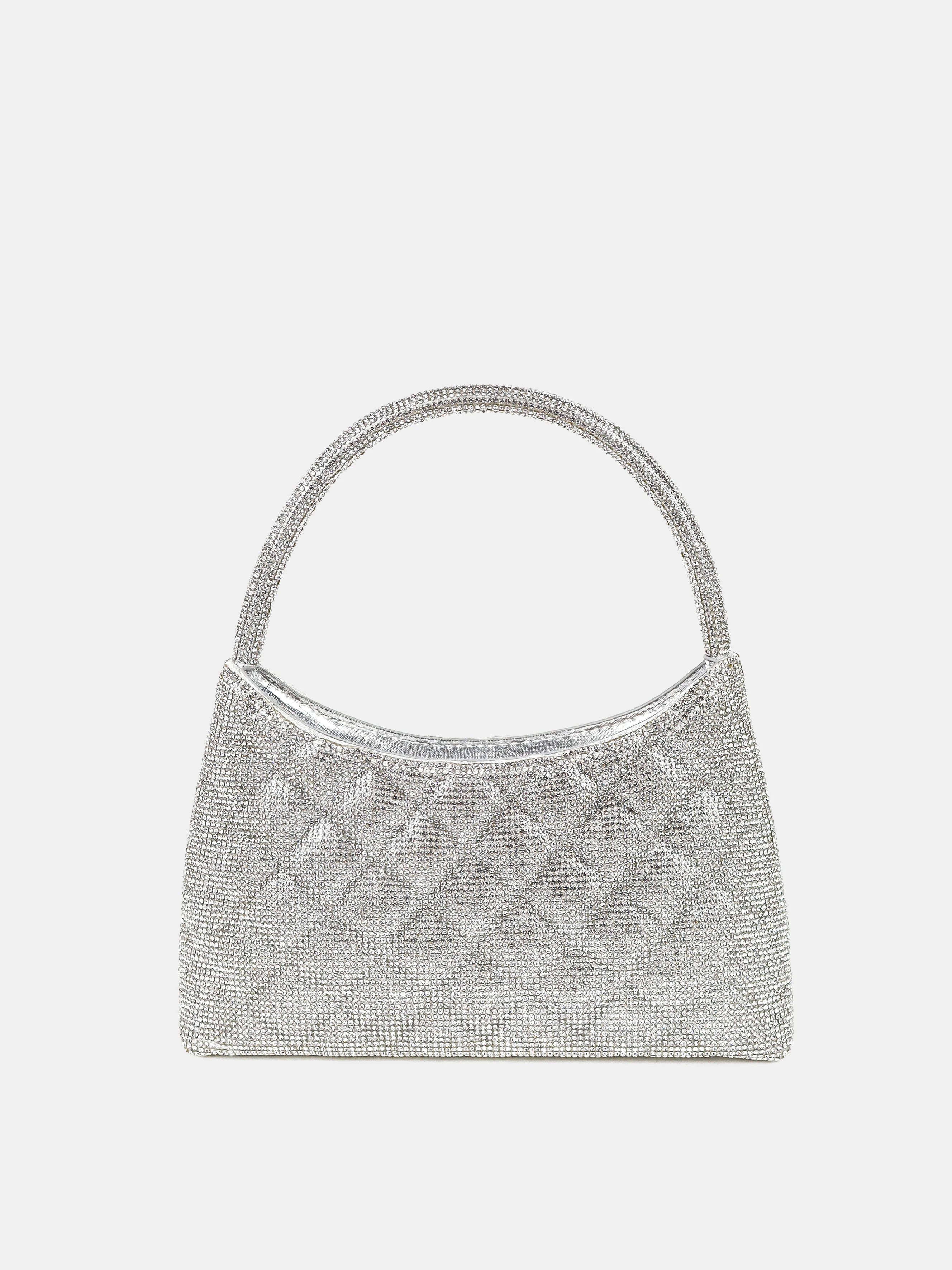 Lustre & Sage Dillion Rhinestone Shoulder Bag