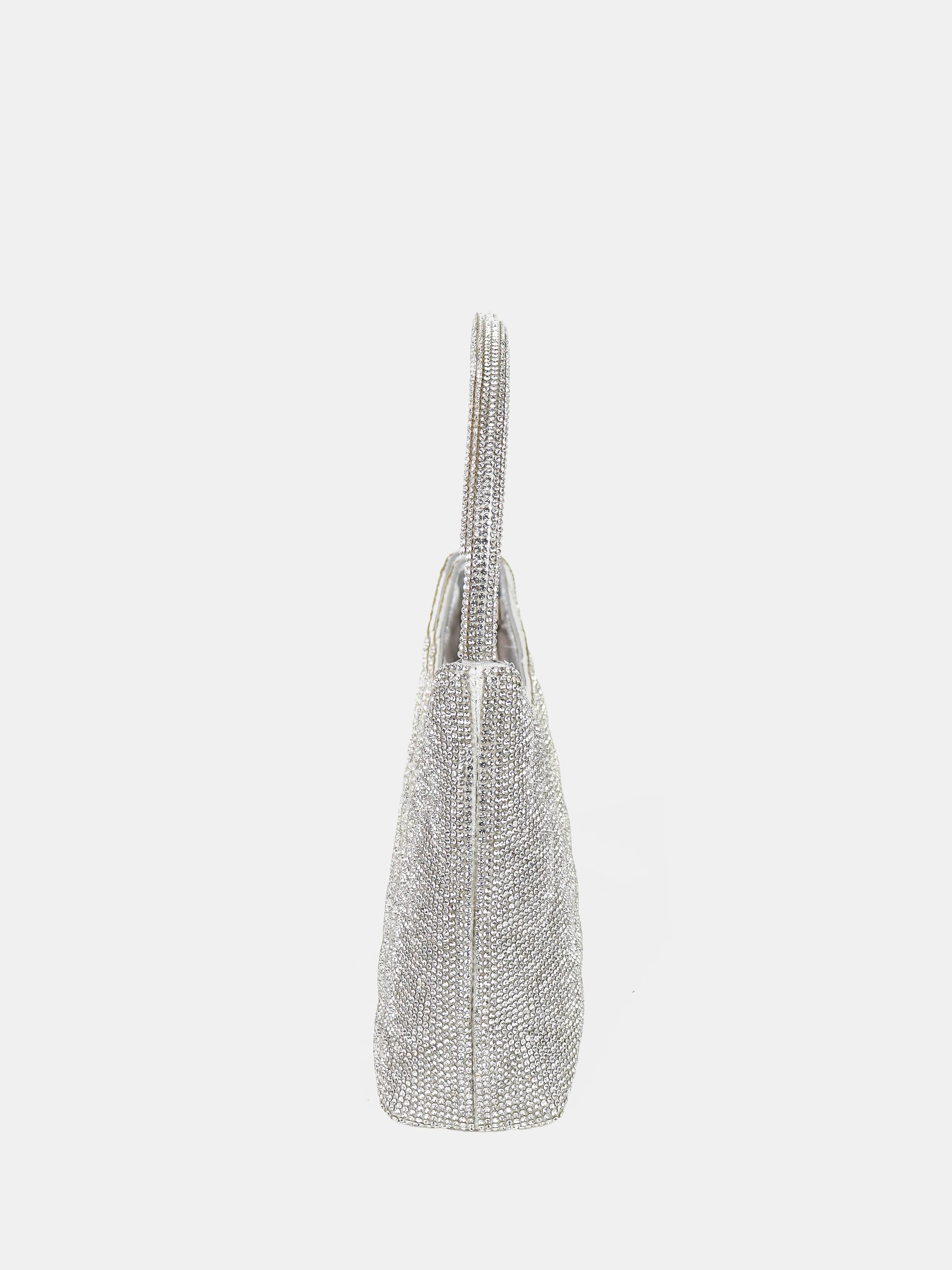 Lustre & Sage Dillion Rhinestone Shoulder Bag