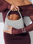 Lustre & Sage Dillion Rhinestone Shoulder Bag