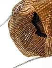 Lustre & Sage Paris Rhinestone Handbag Gold