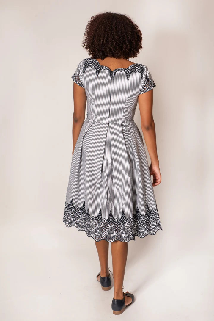 Elise Design Laura Dress Nautical