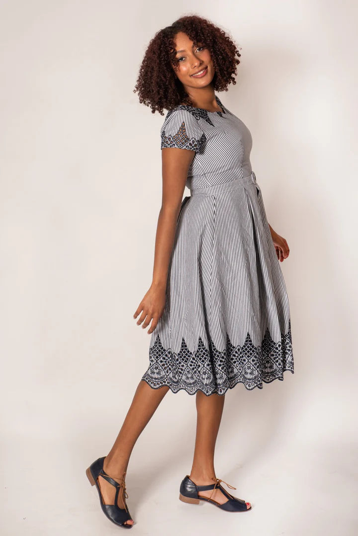 Elise Design Laura Dress Nautical