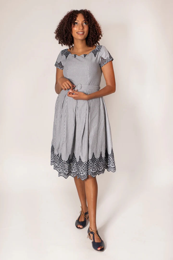 Elise Design Laura Dress Nautical