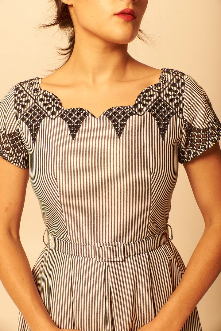 Elise Design Laura Dress Nautical