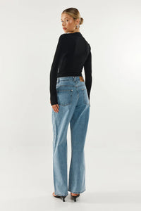 Madison The Label Laury Long Sleeve Top Black