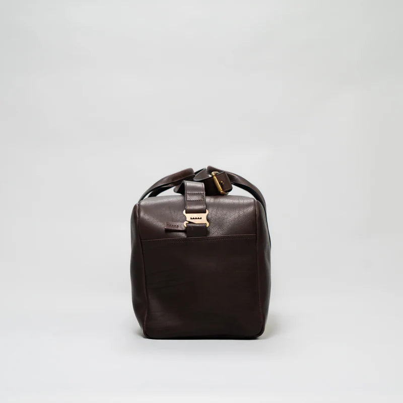 ATKM Marquis Small Leather Duffle Bag Australian Chestnut