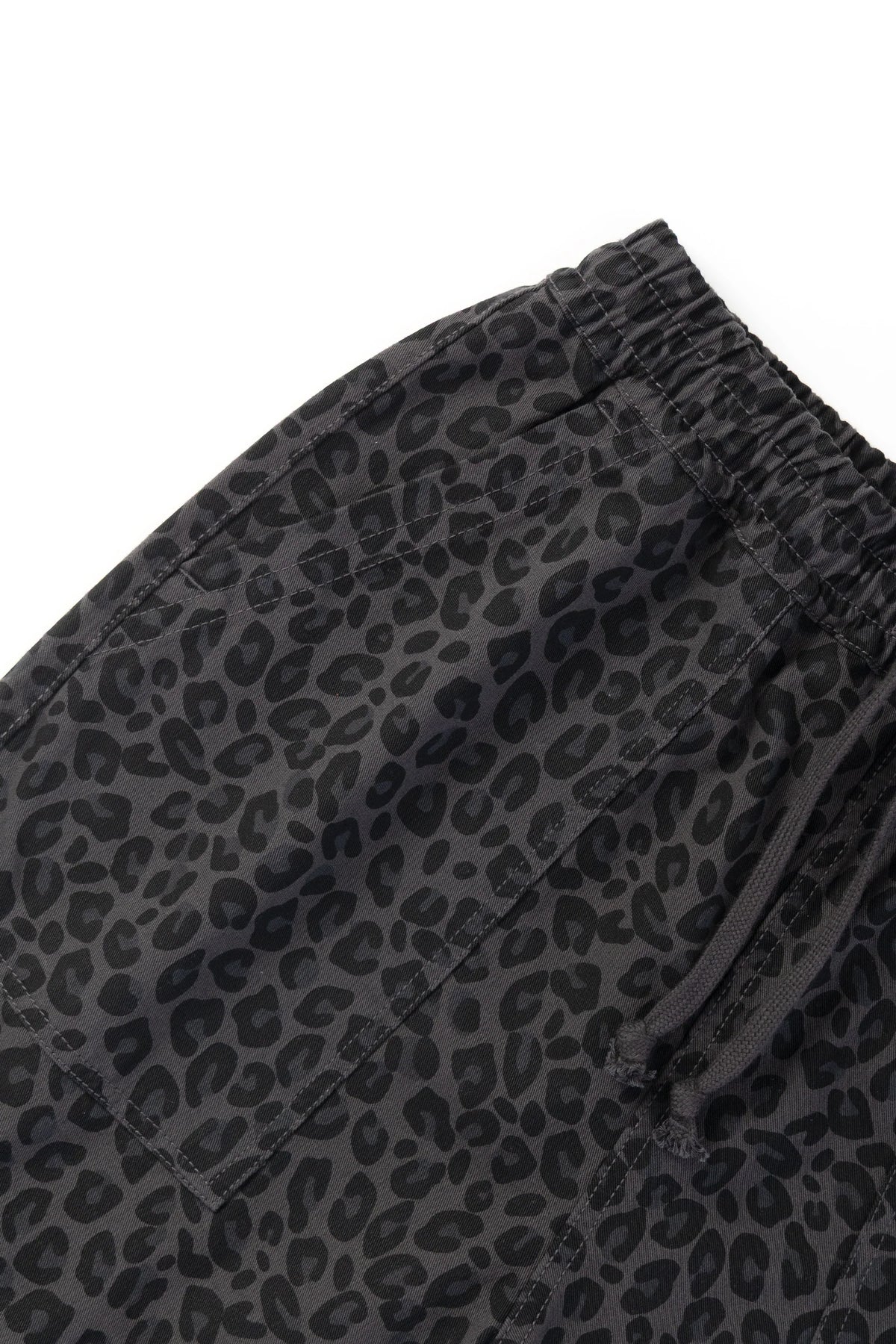Service Works Patterned Chef Shorts Black Leopard