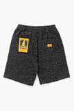 Service Works Patterned Chef Shorts Black Leopard