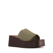 Los Cabos Loryn Flatform Slides Sage