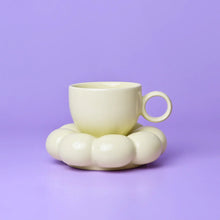 Load image into Gallery viewer, Sage &amp; Cooper Lottie Mug &amp; Saucer Yellow
