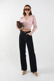Madison The Label Lucy Cardigan Powder Pink