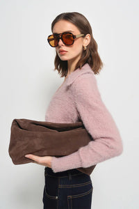 Madison The Label Lucy Cardigan Powder Pink