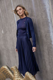 M. A. Dainty Sassafrass Cardigan Navy