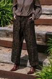 M. A. Dainty Trucker Pant Brown Snake