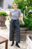 M. A. Dainty Trucker Pant Grey Snake