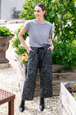M. A. Dainty Trucker Pant Grey Snake