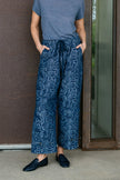 M. A. Dainty Trucker Pant Denim Snake