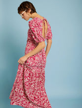 Load image into Gallery viewer, MEISÏE Back Neckline Dress Pink Flash
