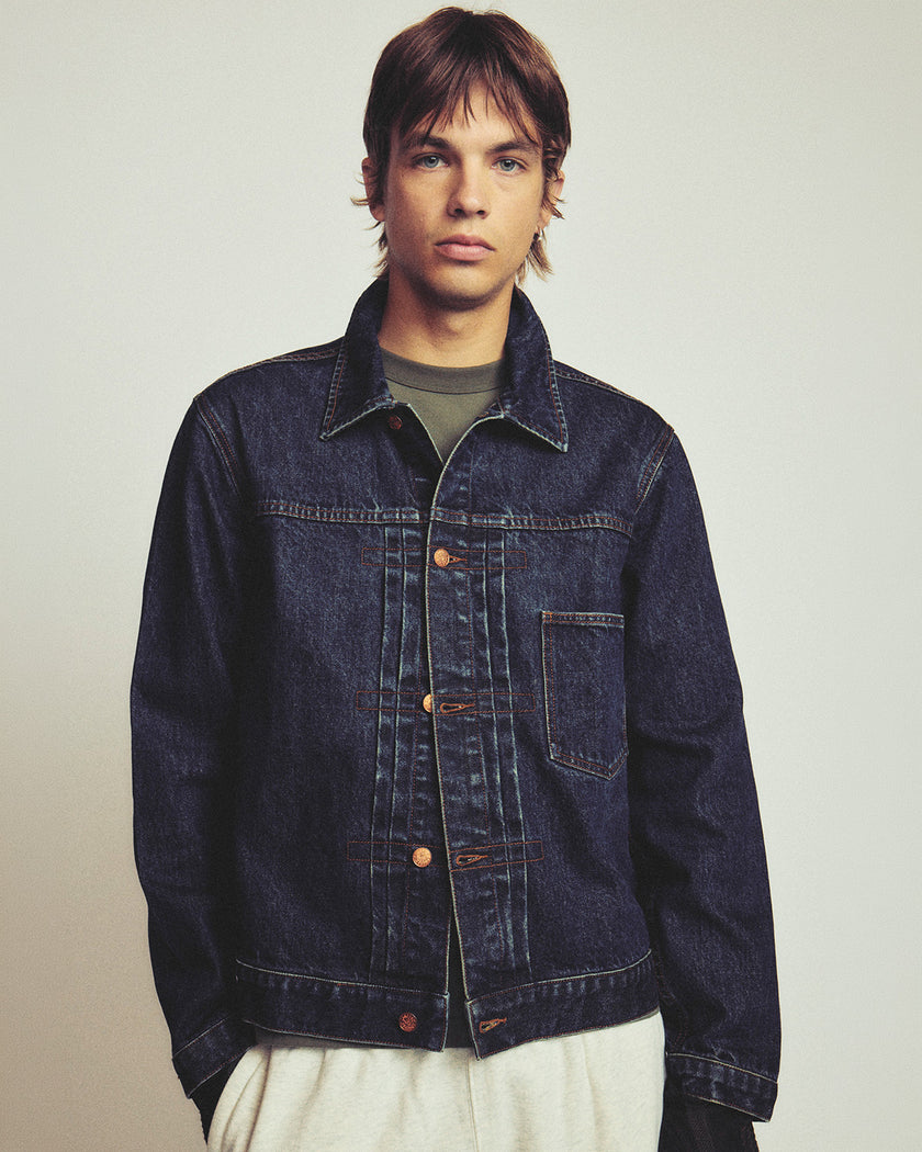 Larriet Danijel Jacket Dirty Indigo