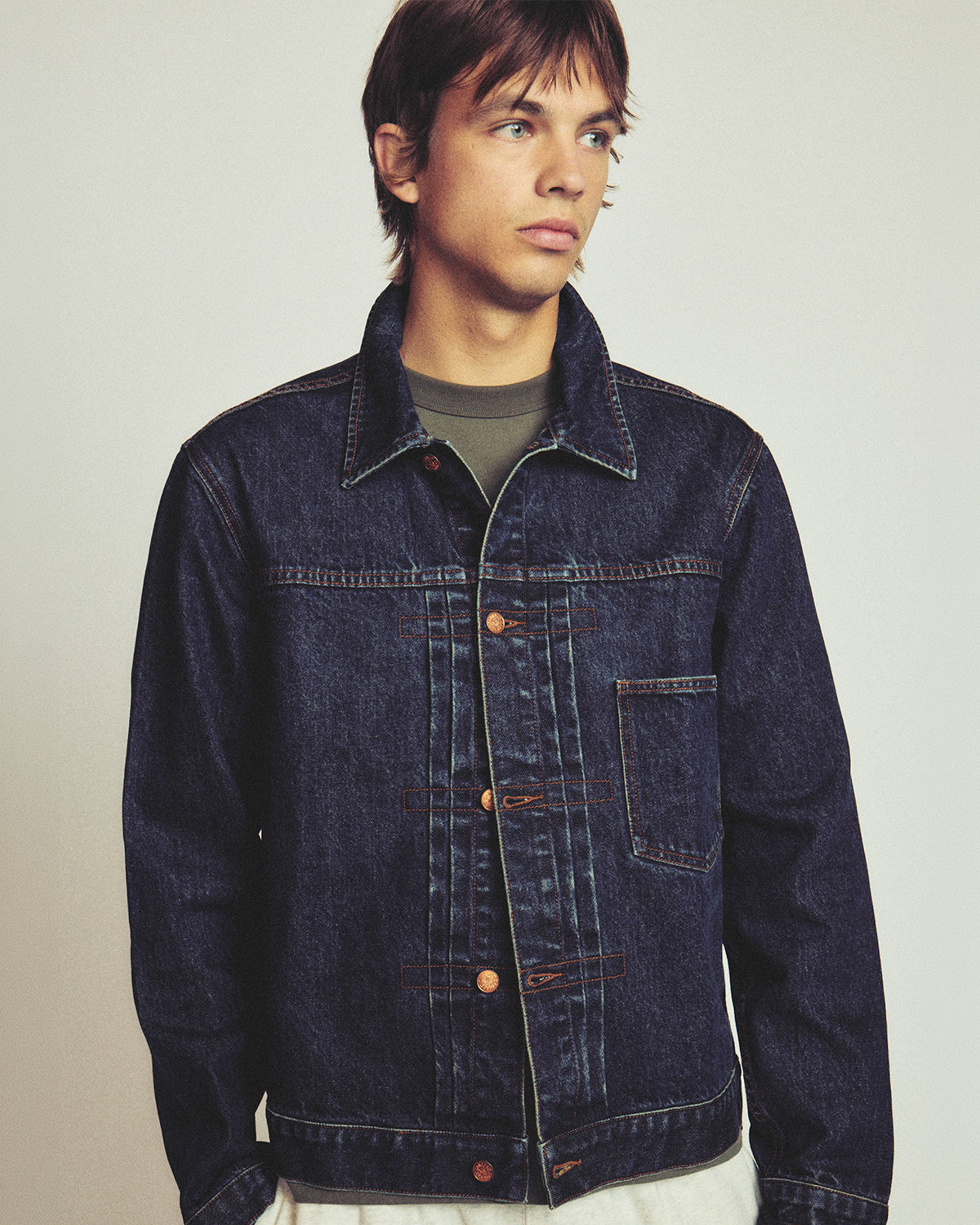 Larriet Danijel Jacket Dirty Indigo