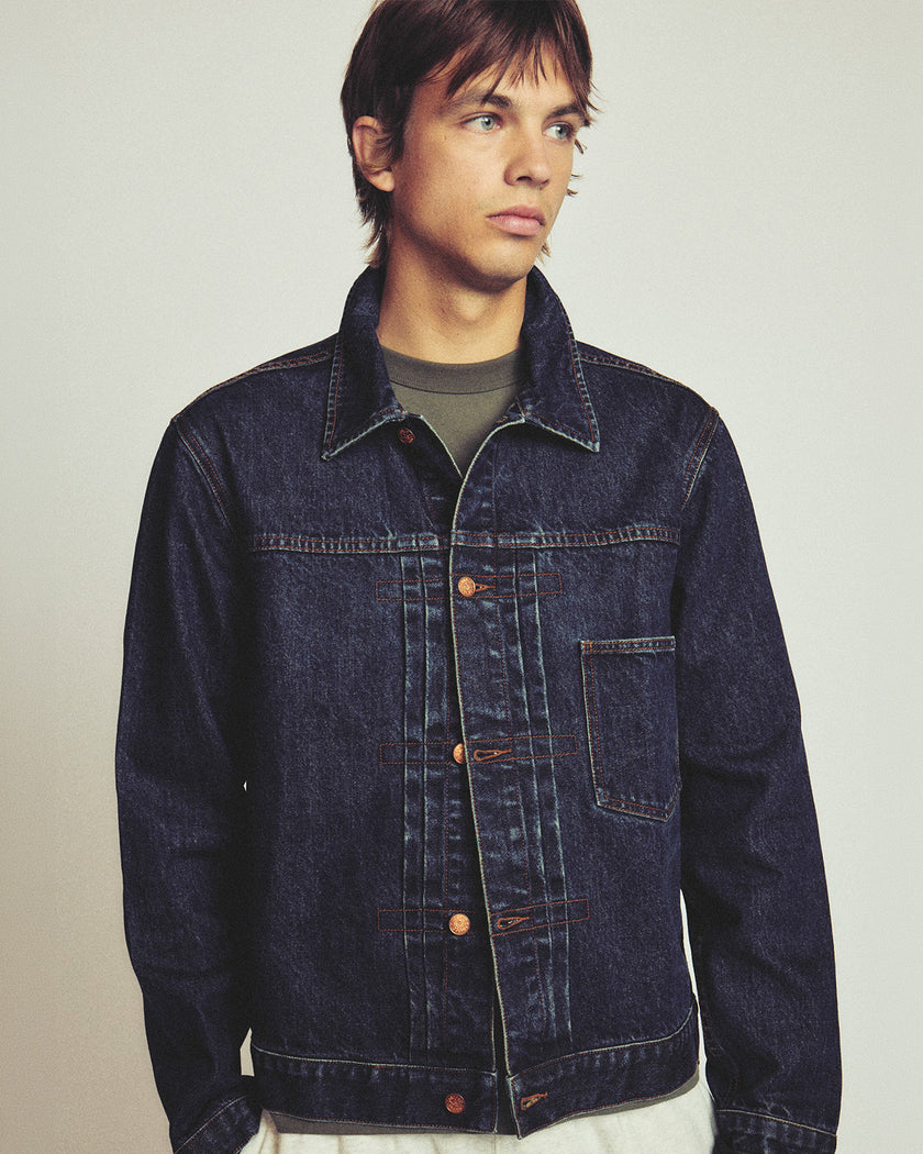 Larriet Danijel Jacket Dirty Indigo
