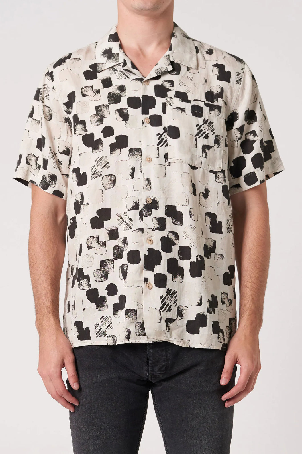 Neuw Denim Curtis S/S Shirt Stone Mod Check