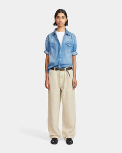 Larriet Double Knee Carpenter Pant Used Natural