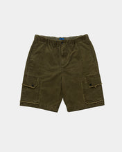 Load image into Gallery viewer, Larriet Frayed Cargo Short Olive
