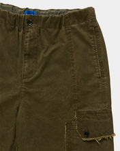 Load image into Gallery viewer, Larriet Frayed Cargo Short Olive
