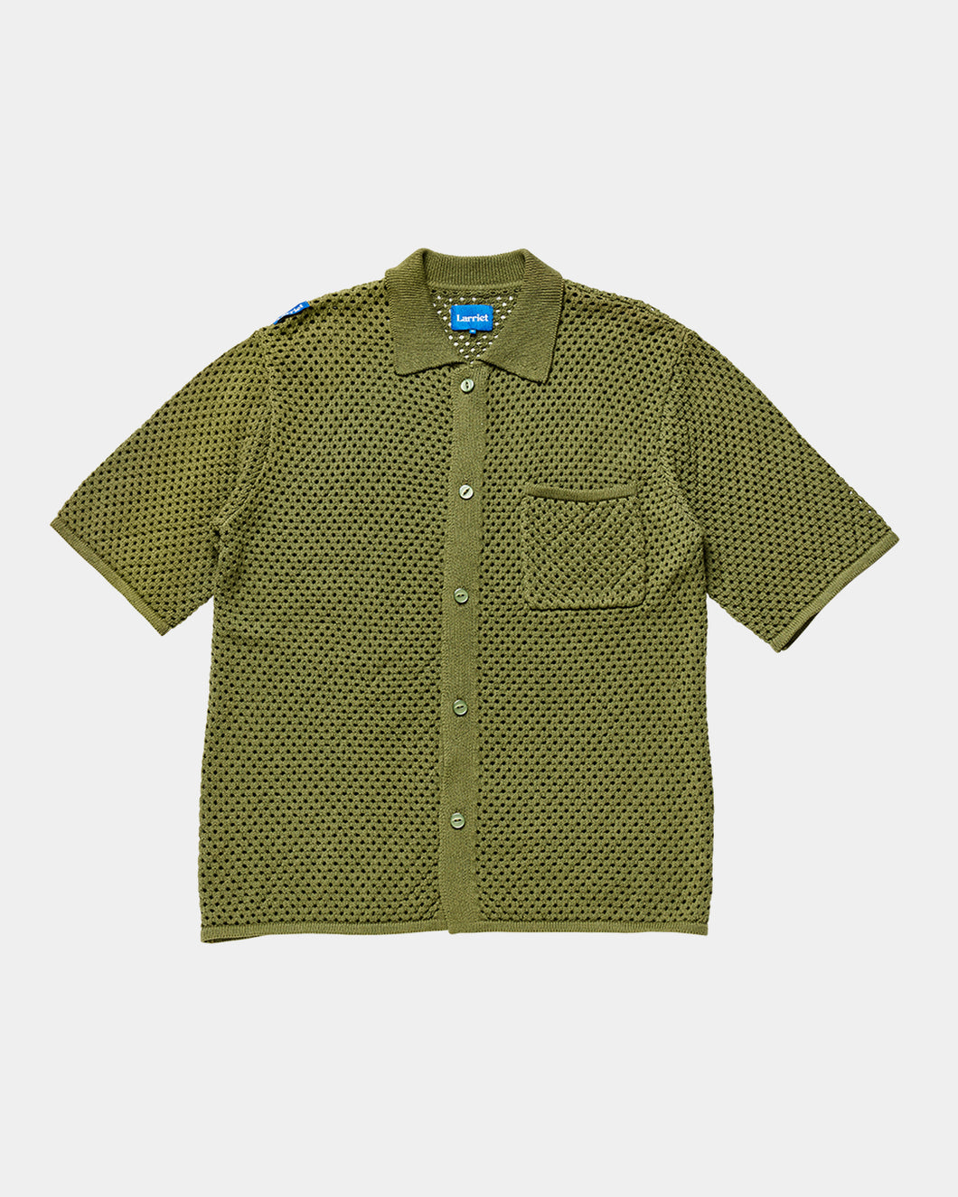 Larriet Flora Short Sleeve Shirt Army