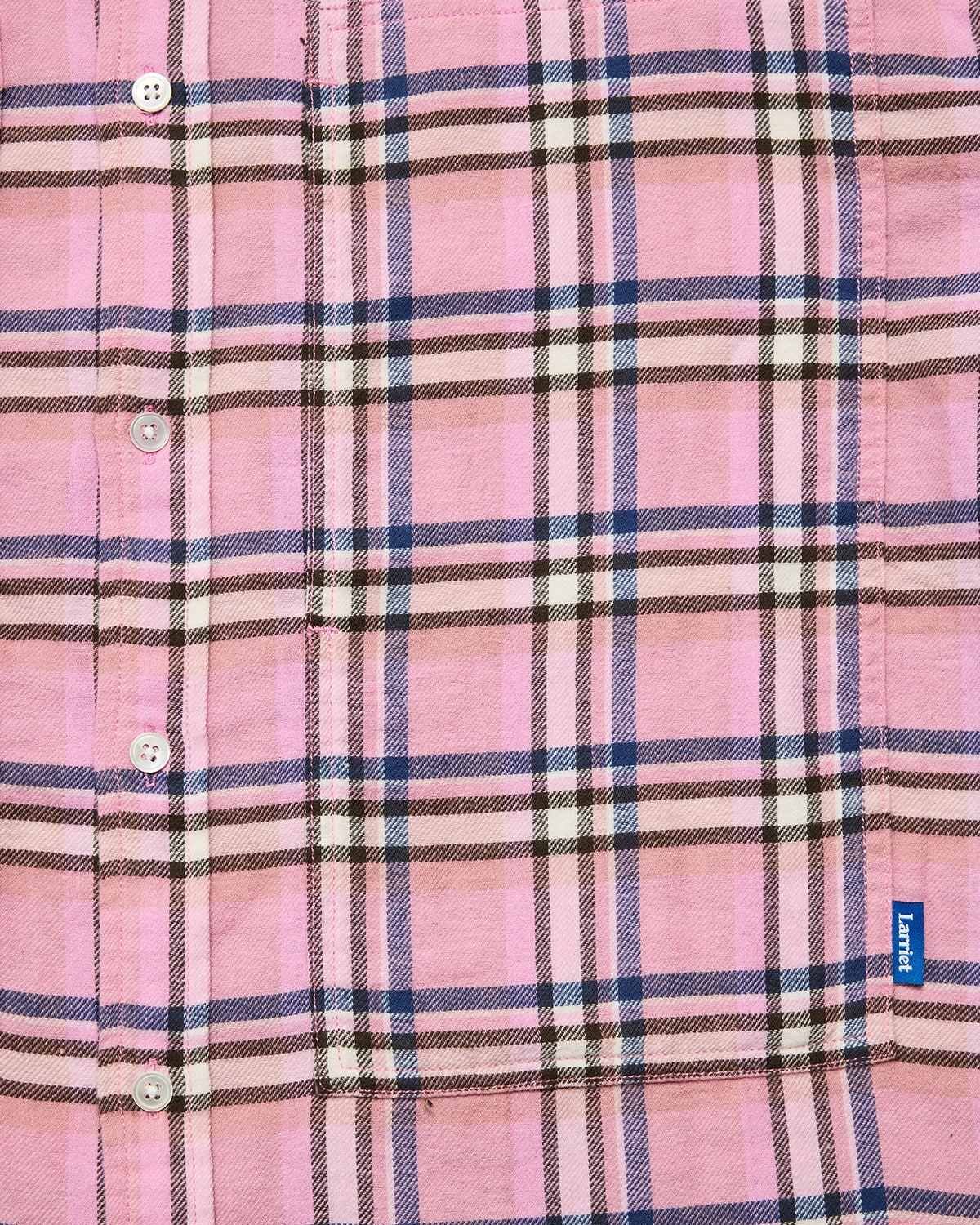 Larriet Grant Shirt Pink Plaid