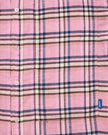 Larriet Grant Shirt Pink Plaid