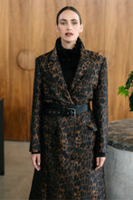 Load image into Gallery viewer, M. A. Dainty Bellhop Coat Leopard

