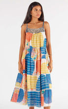 Load image into Gallery viewer, Rubyyaya Manhattan Maxi Dress Blue
