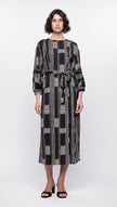 Staple The Label Marina Midi Dress Spliced-Stripe