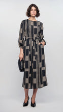 Load image into Gallery viewer, Staple The Label Marina Midi Dress Spliced-Stripe
