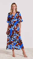 Staple The Label Marisol Midi Dress Multi